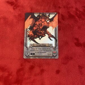 Vintage 1995 Guardians Collectible Card Game Gorgal Skag